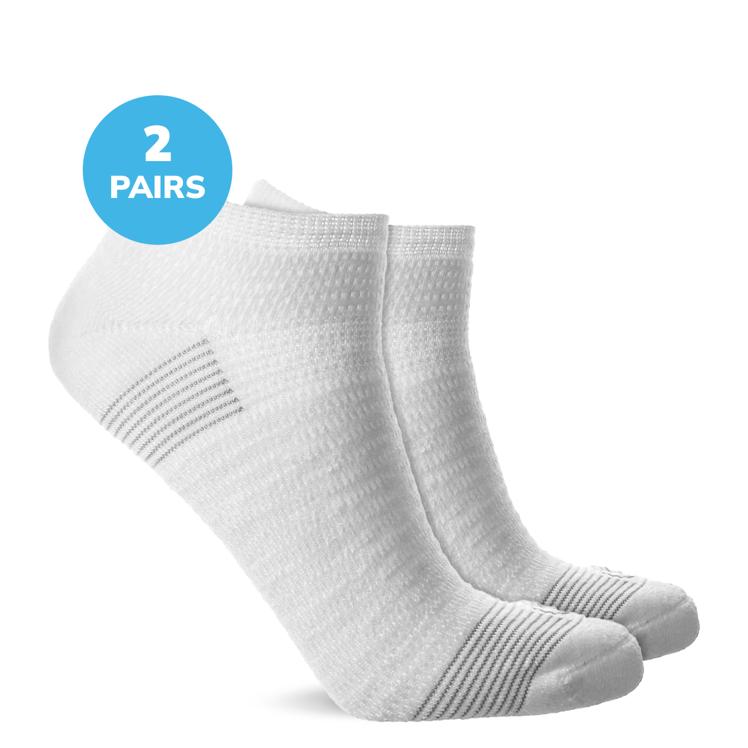 Diabetic Full Cushion Low Cut Ankle Socks