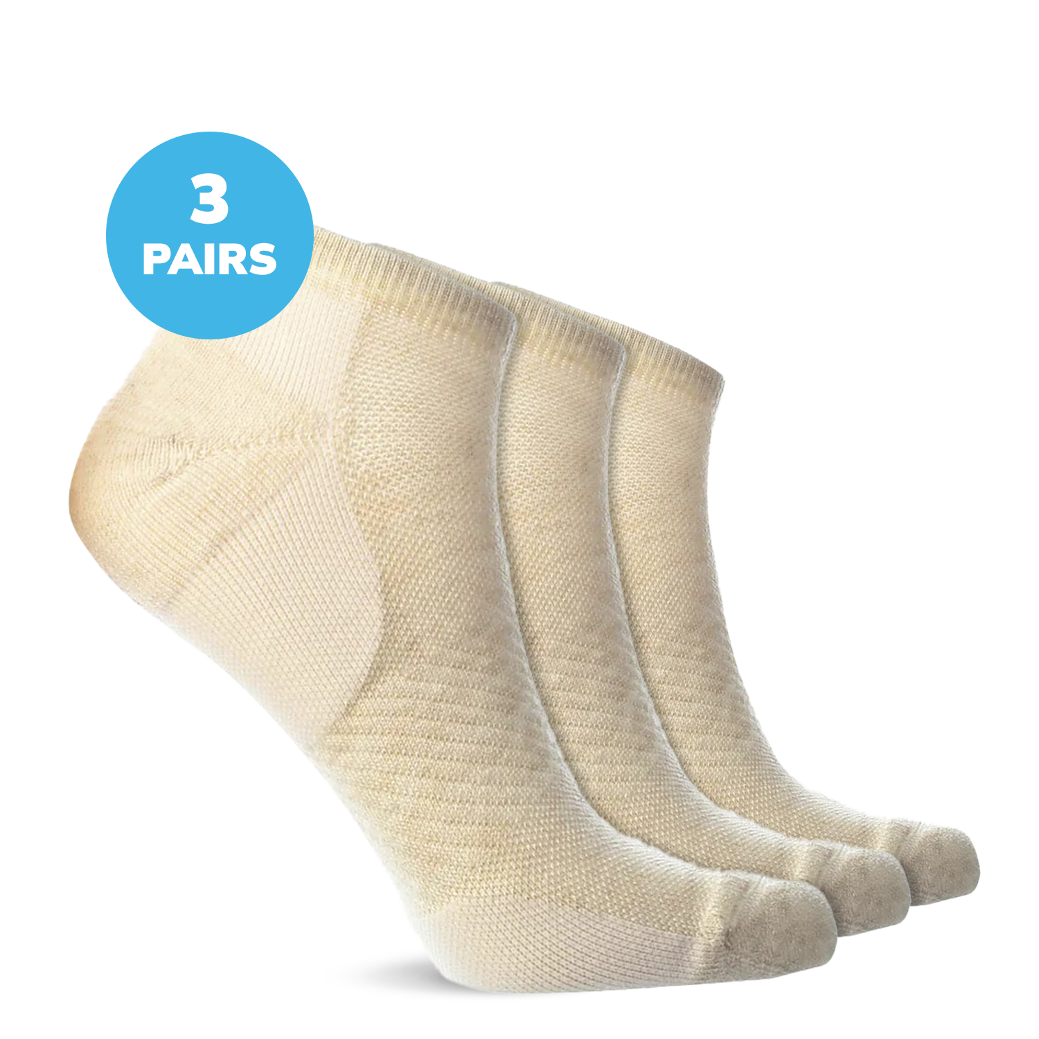 Compression Low Cut Ankle Socks (10-20 mmHg)