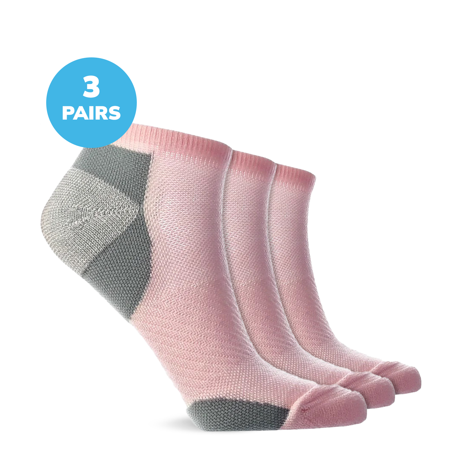Compression Low Cut Ankle Socks (10-20 mmHg)