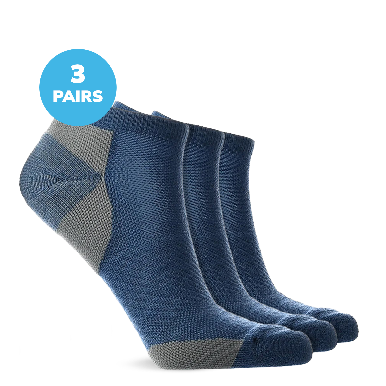 Compression Low Cut Ankle Socks (10-20 mmHg)
