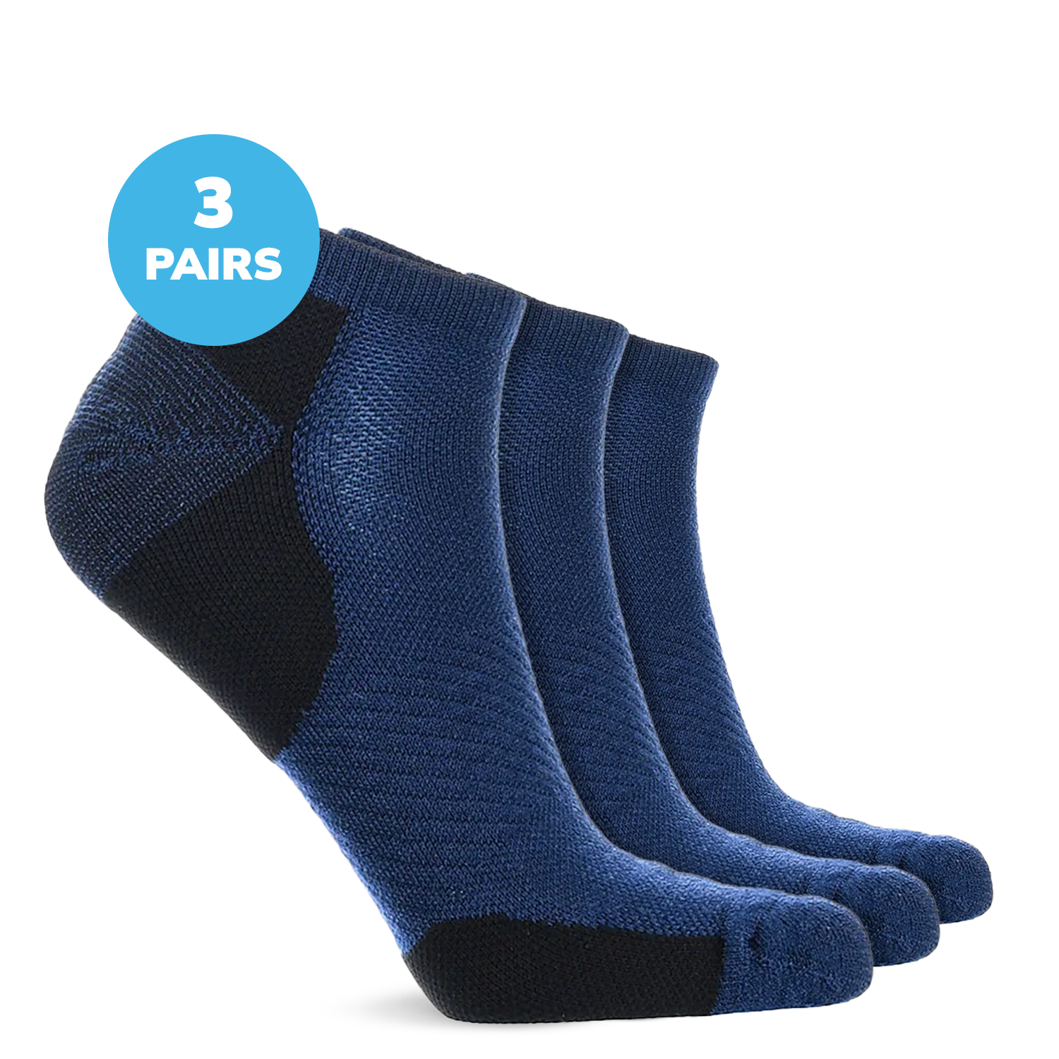 Compression Low Cut Ankle Socks (10-20 mmHg)