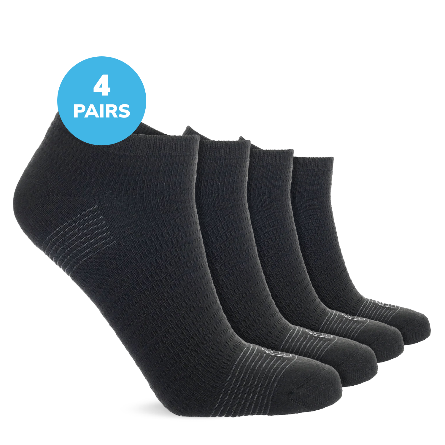 Diabetic Full Cushion Low Cut Ankle Socks