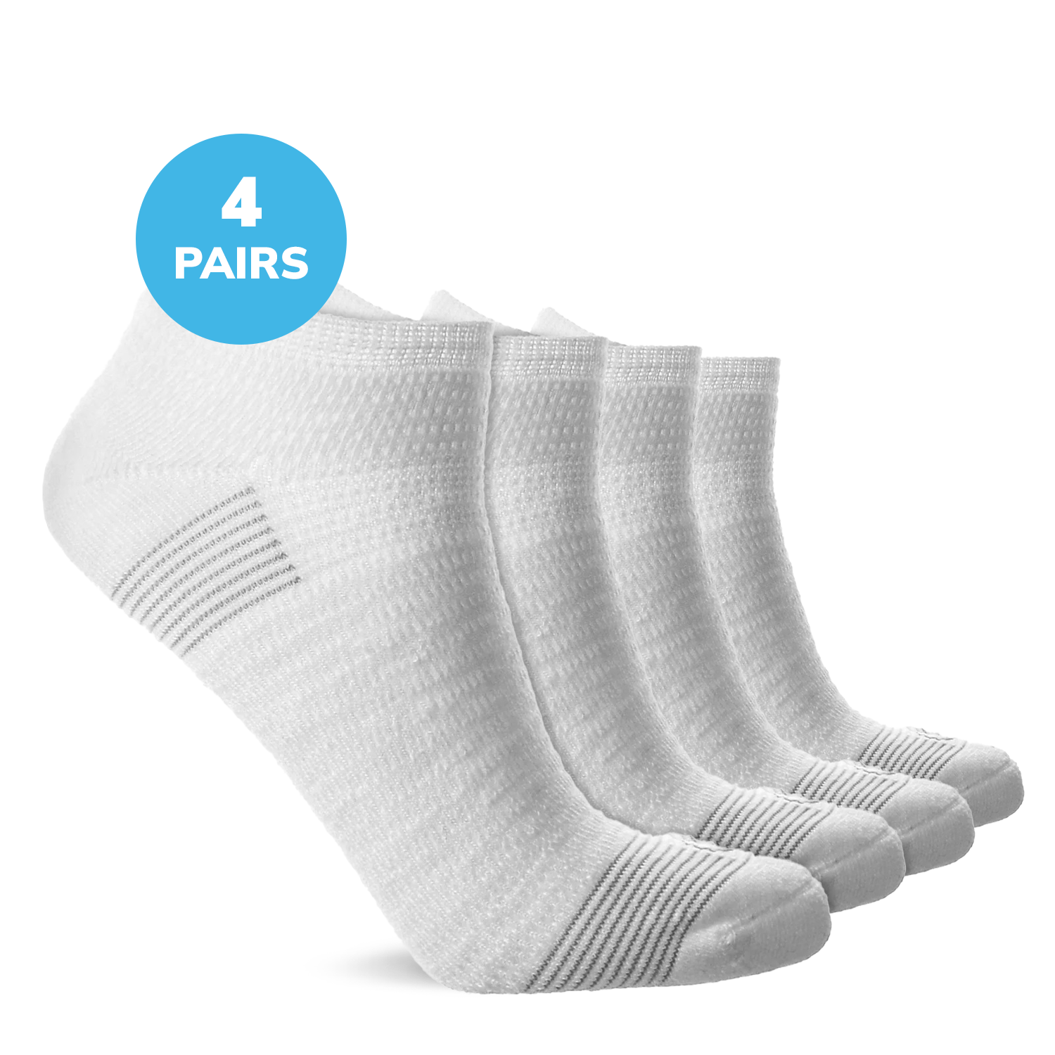 Diabetic Full Cushion Low Cut Ankle Socks