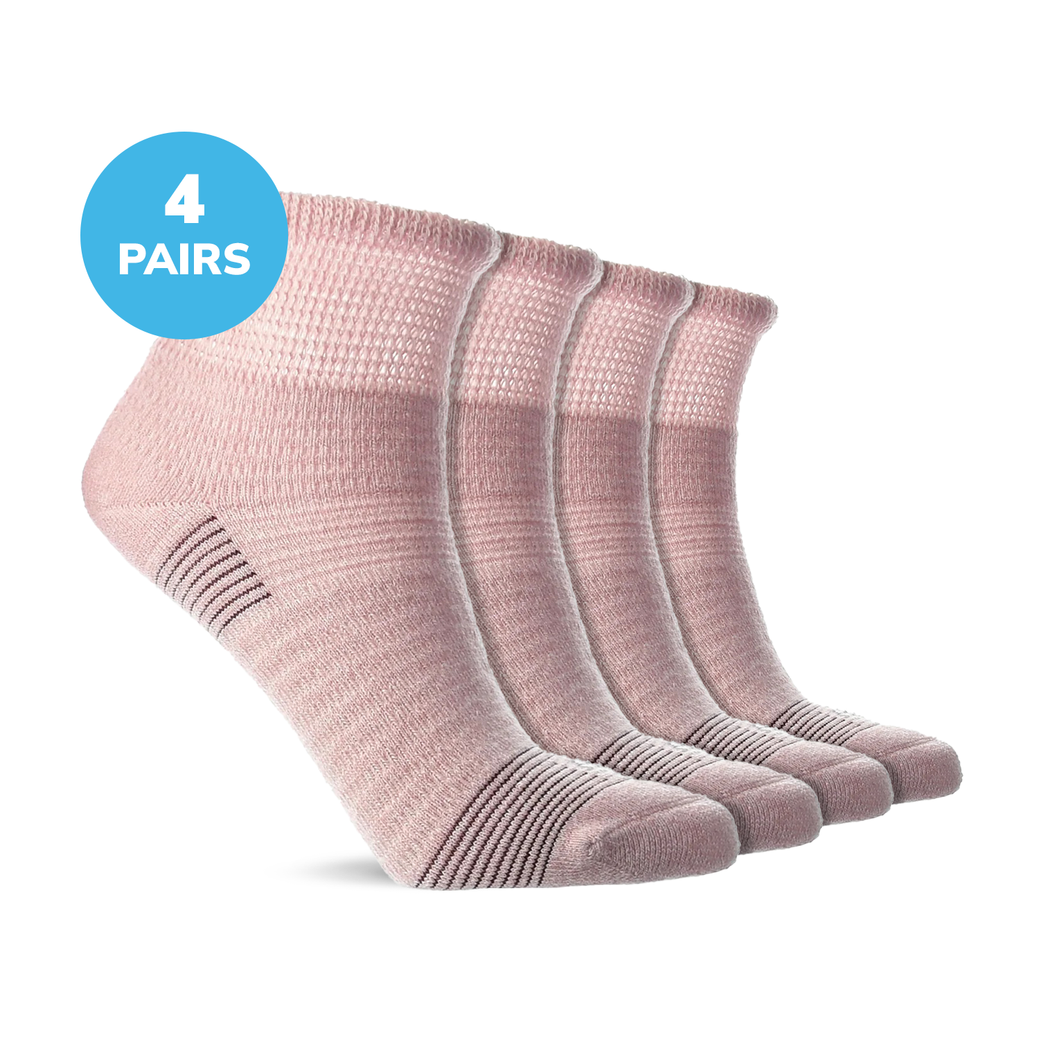 Diabetic Quarter-Length Socks