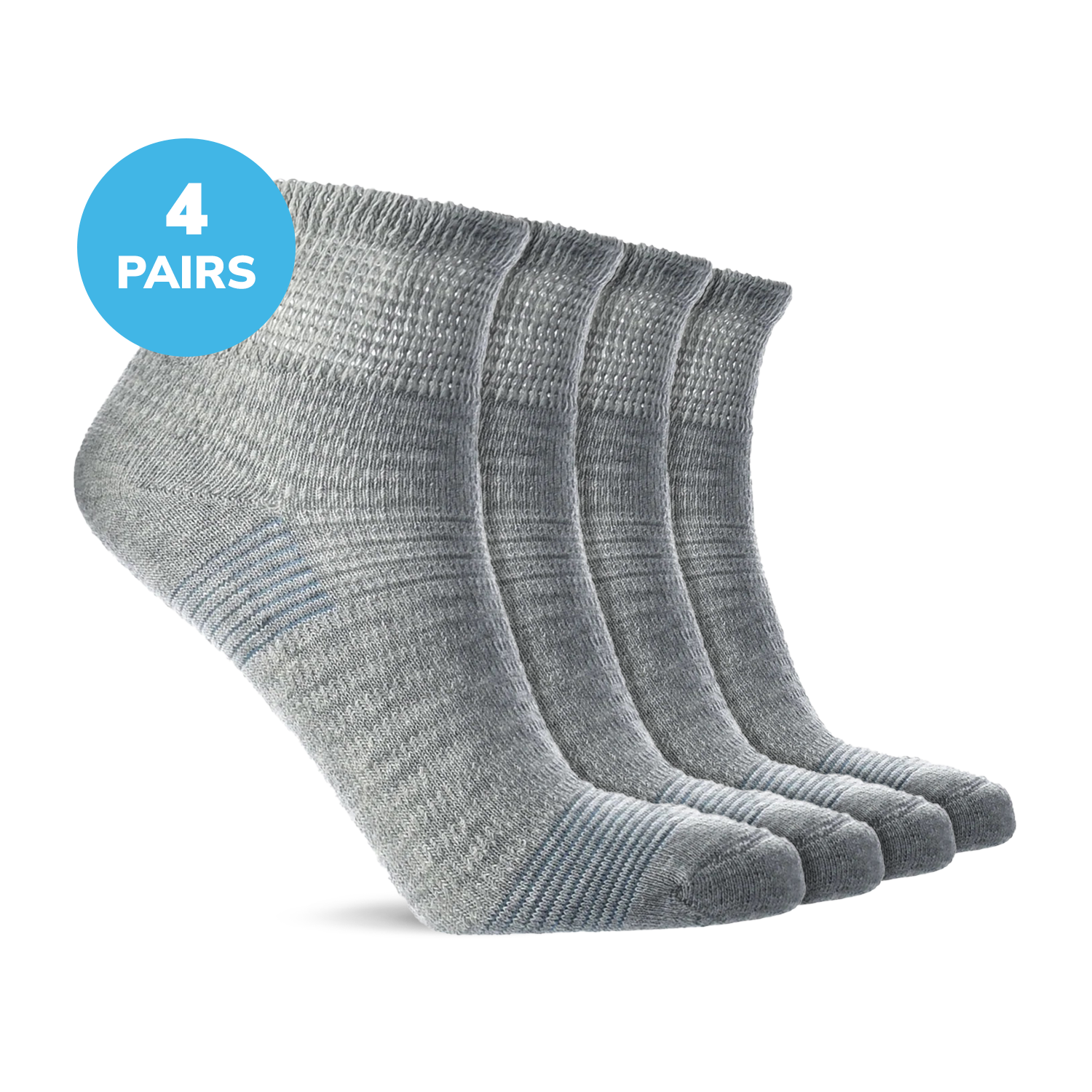 Diabetic Quarter-Length Socks
