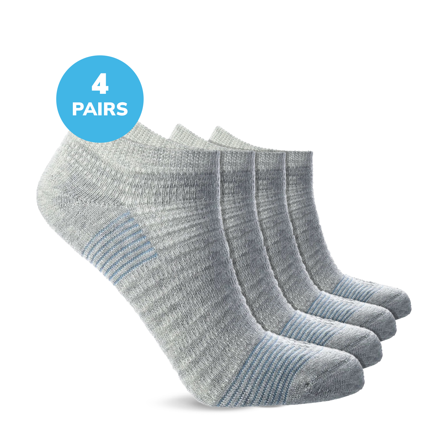 Diabetic Full Cushion Low Cut Ankle Socks