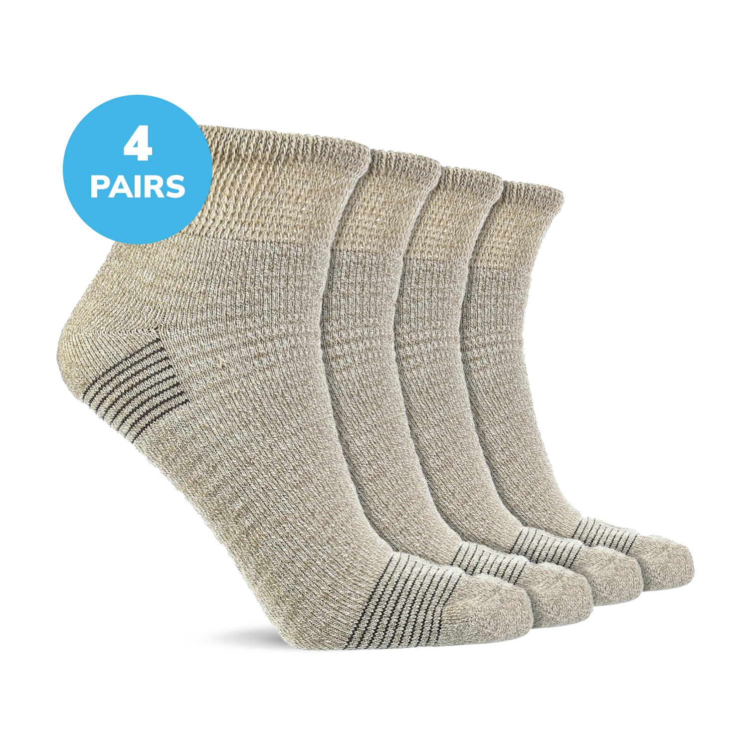 Diabetic Quarter-Length Socks