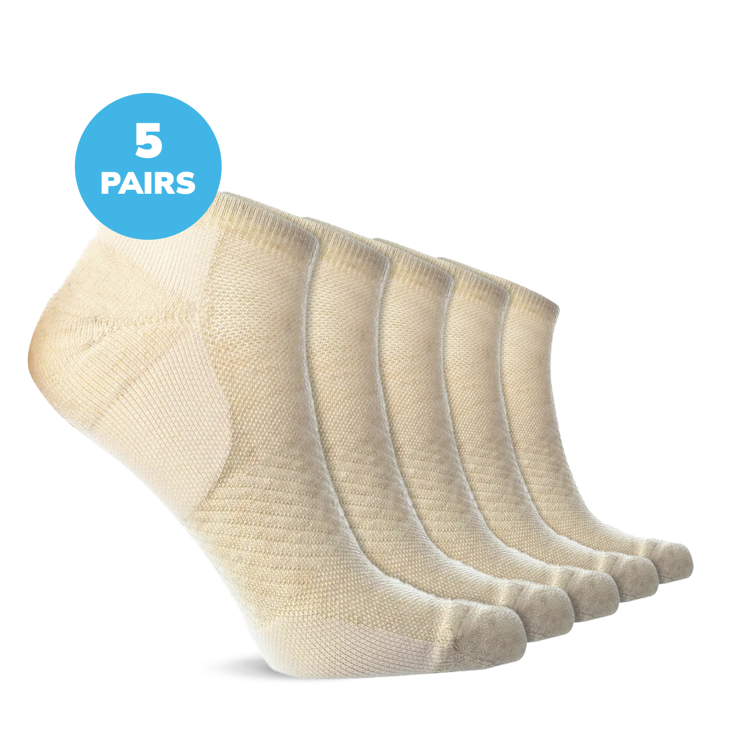Compression Low Cut Ankle Socks (10-20 mmHg)