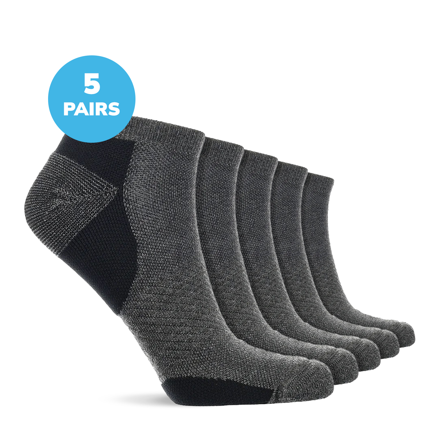 Compression Low Cut Ankle Socks (10-20 mmHg)