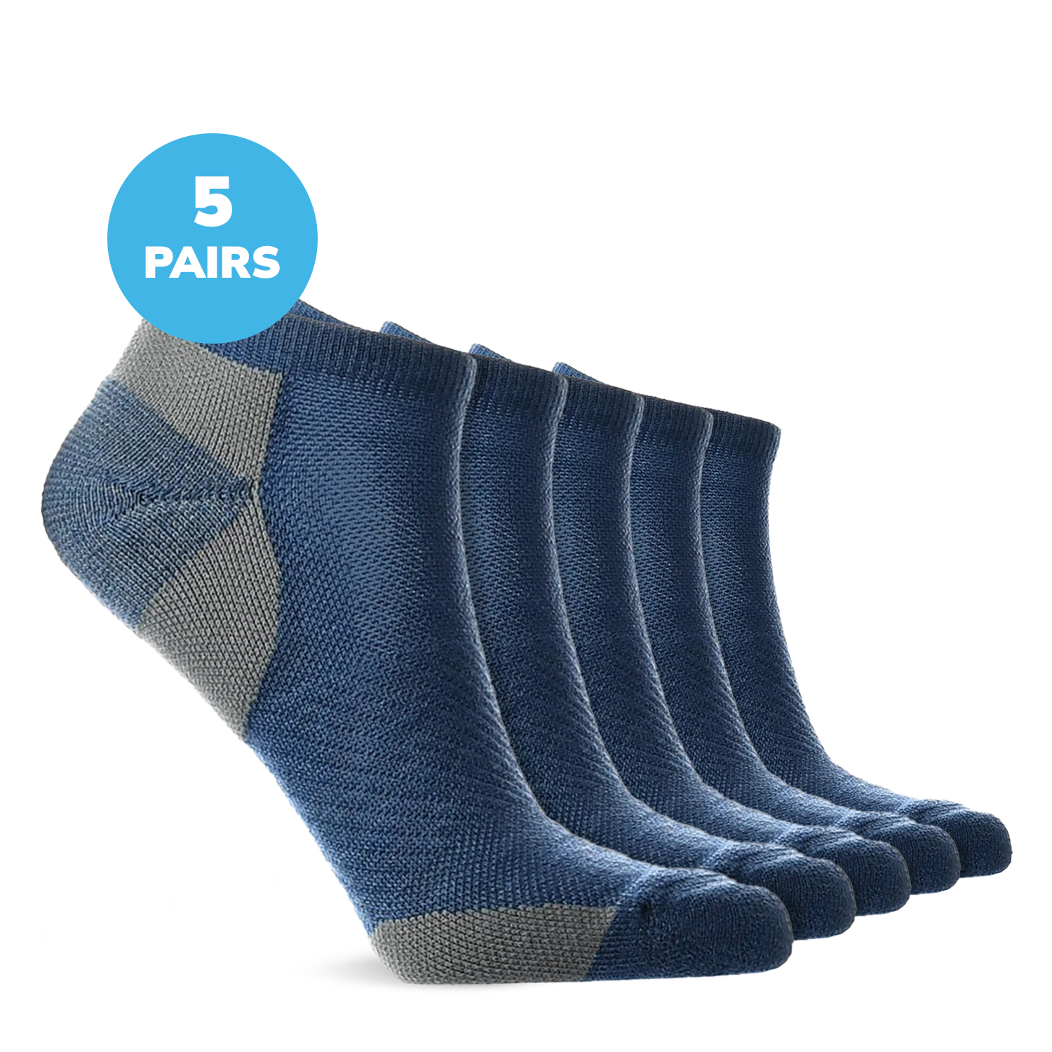 Compression Low Cut Ankle Socks (10-20 mmHg)