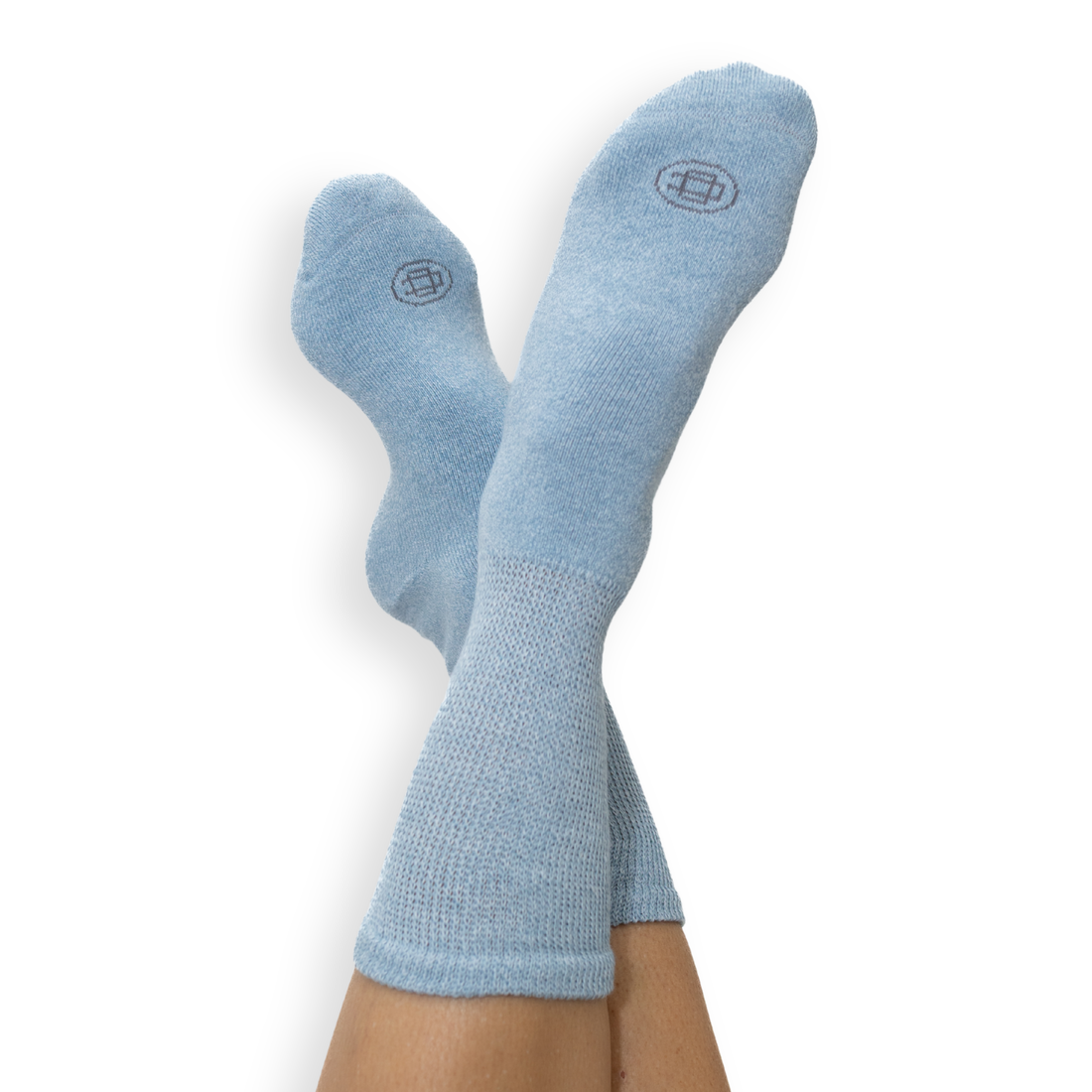 Diabetic Crew Socks for Women, Medium, 4-Pairs