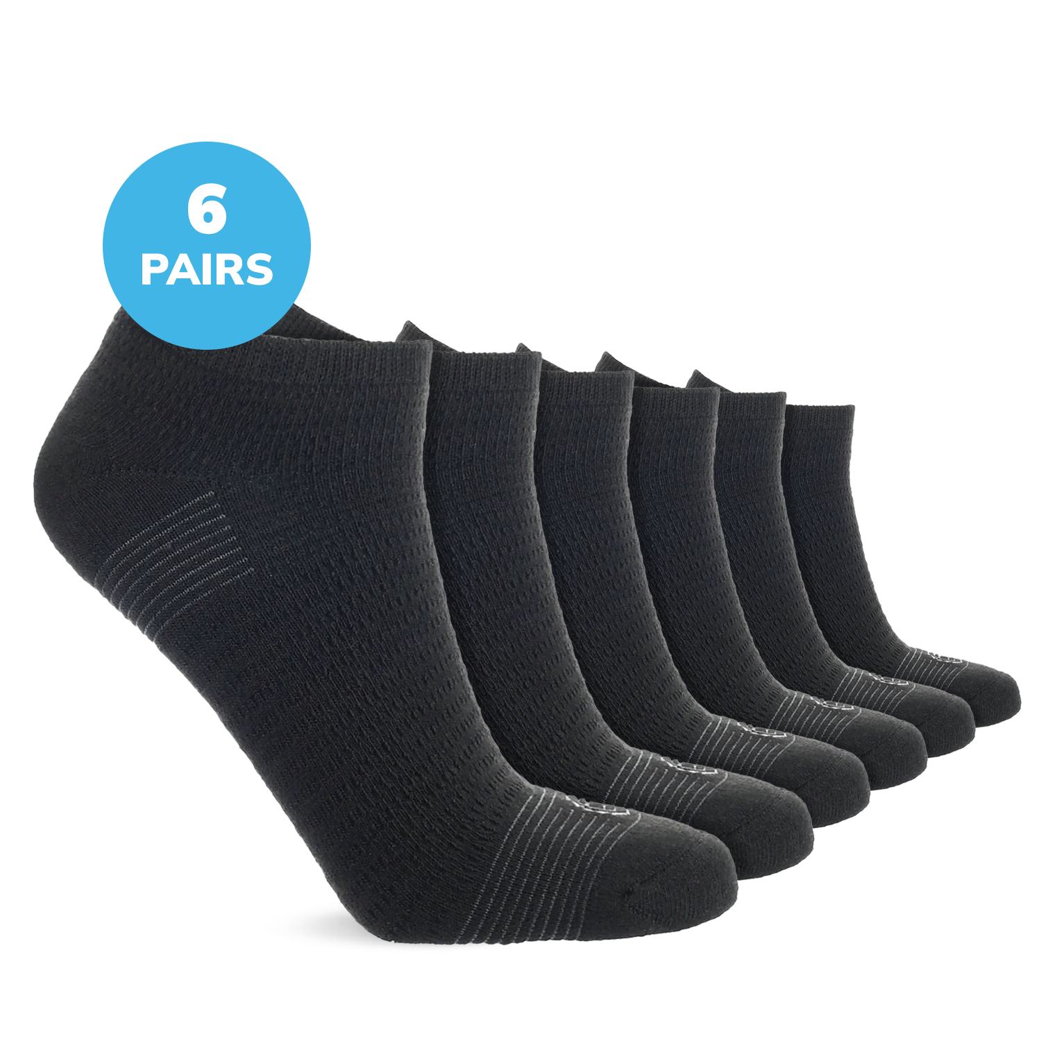 Diabetic Full Cushion Low Cut Ankle Socks