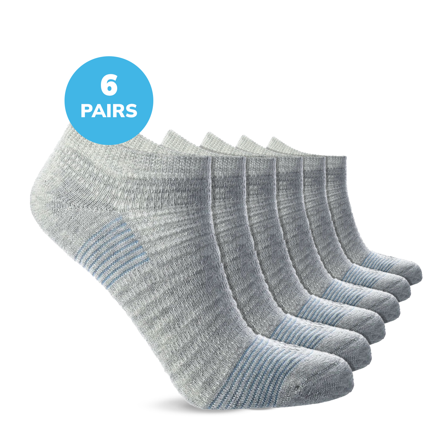 Diabetic Full Cushion Low Cut Ankle Socks