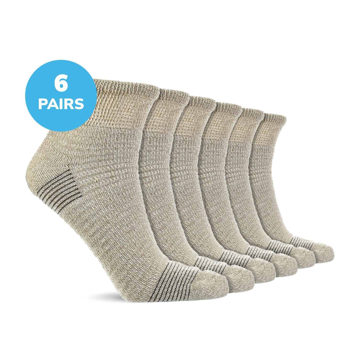 Diabetic Quarter-Length Socks