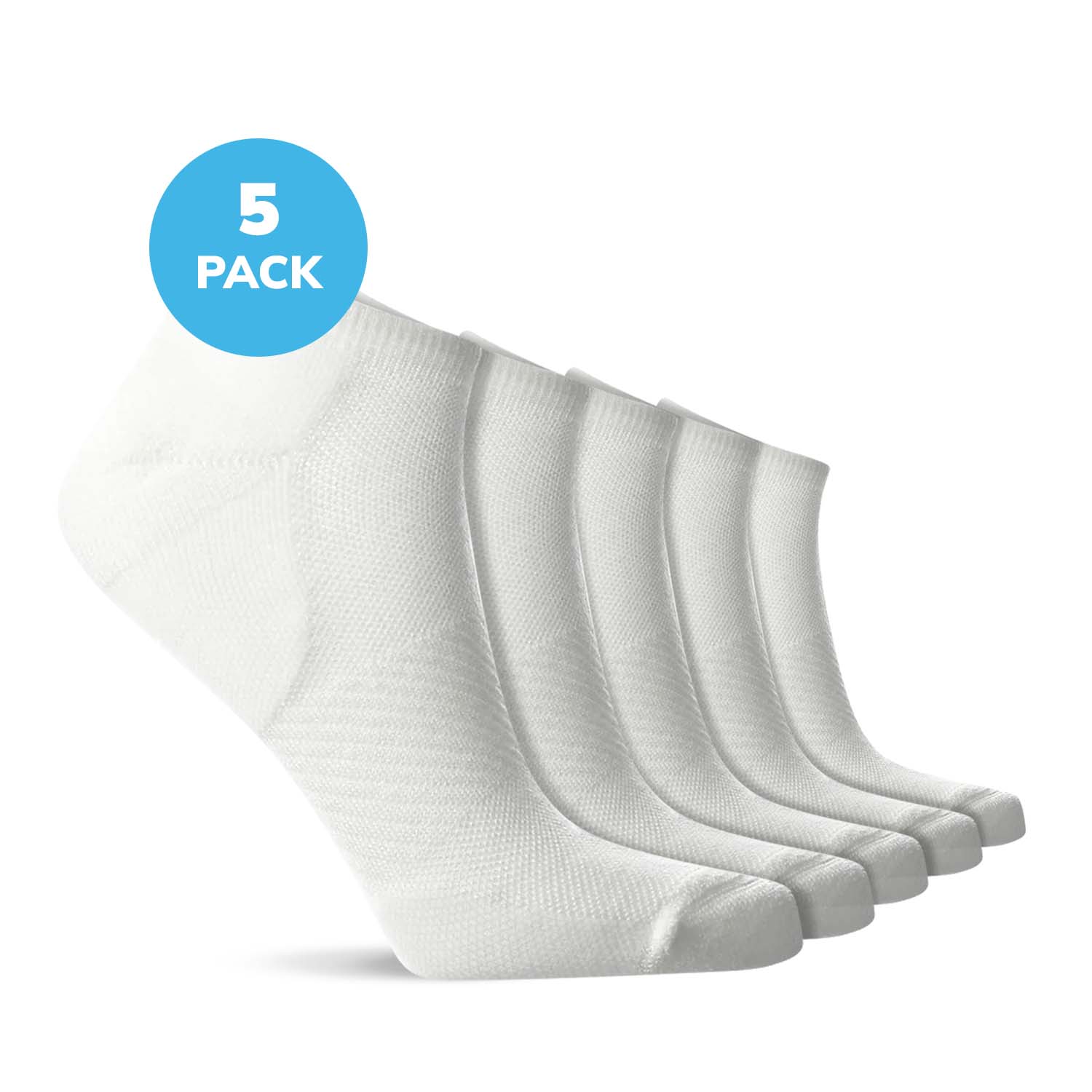 Compression No-Show Socks (10-20 mmHg)