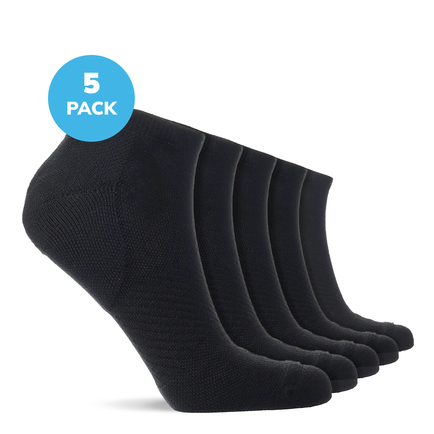 Compression No-Show Socks (10-20 mmHg)