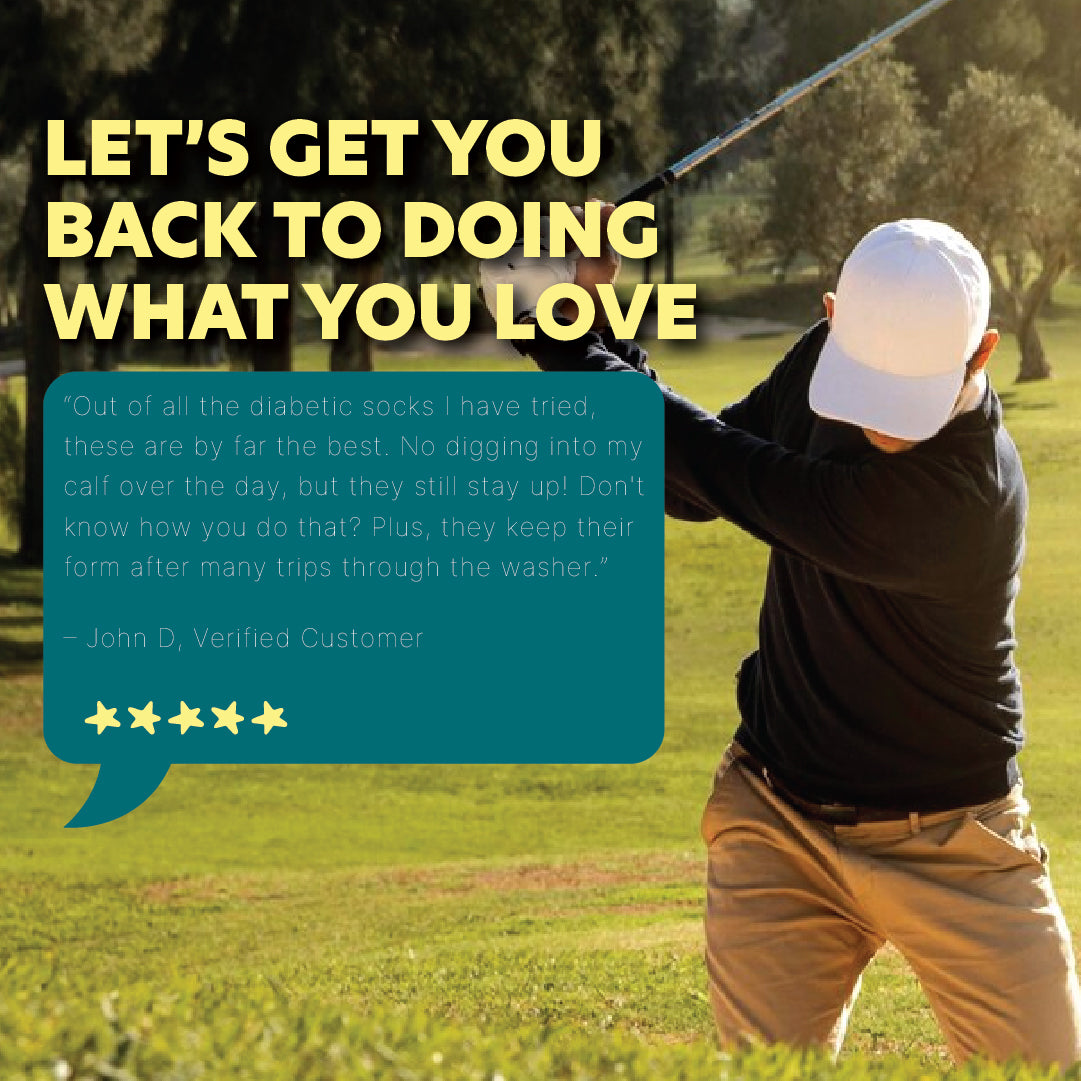 Diabetic Crew Socks for Women, Medium, 4 Pack