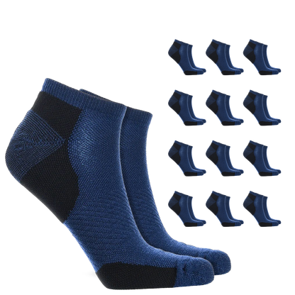 Low Cut Compression Socks – 12 Pair Pack