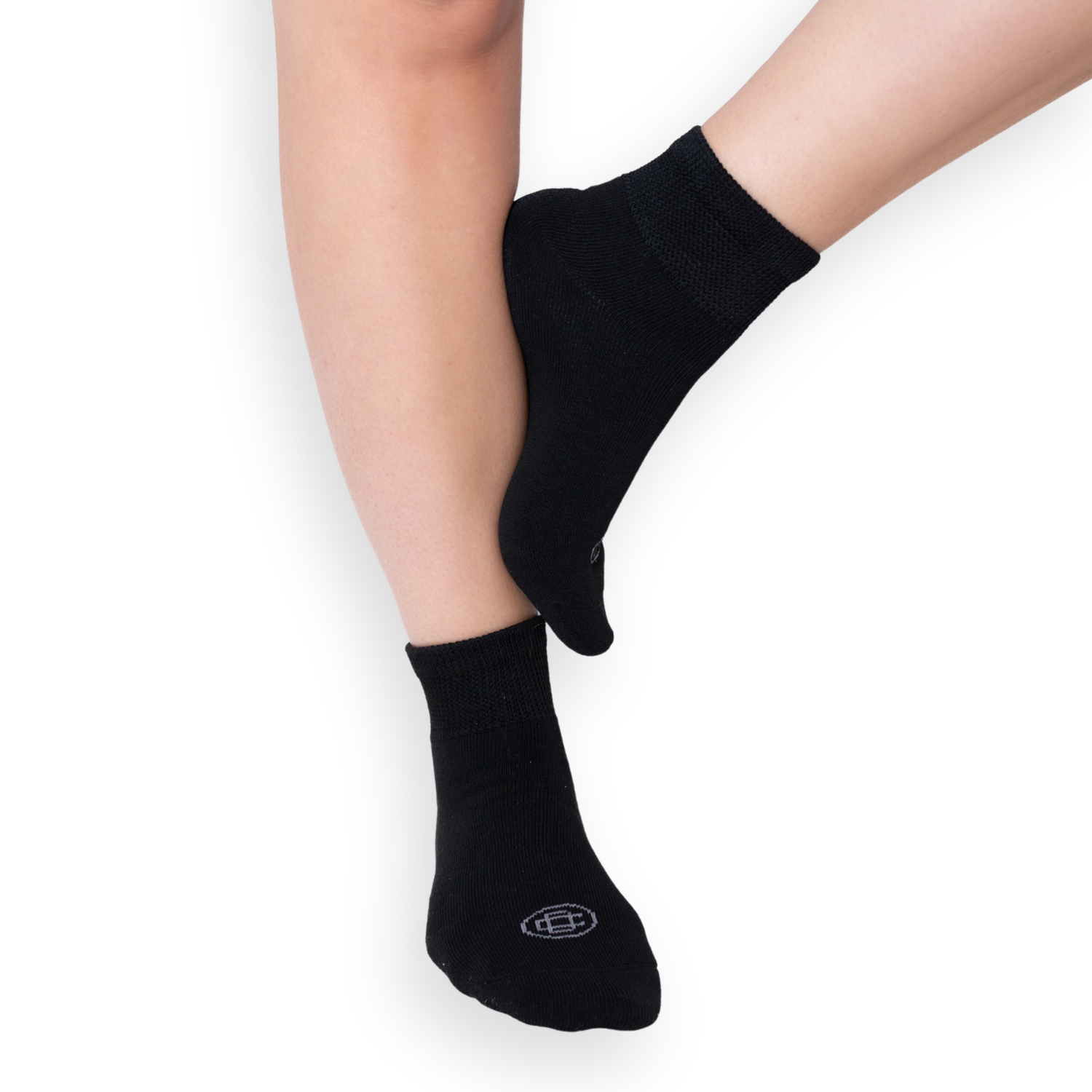 Diabetic Quarter Socks for Women, Medium, 4 Pack