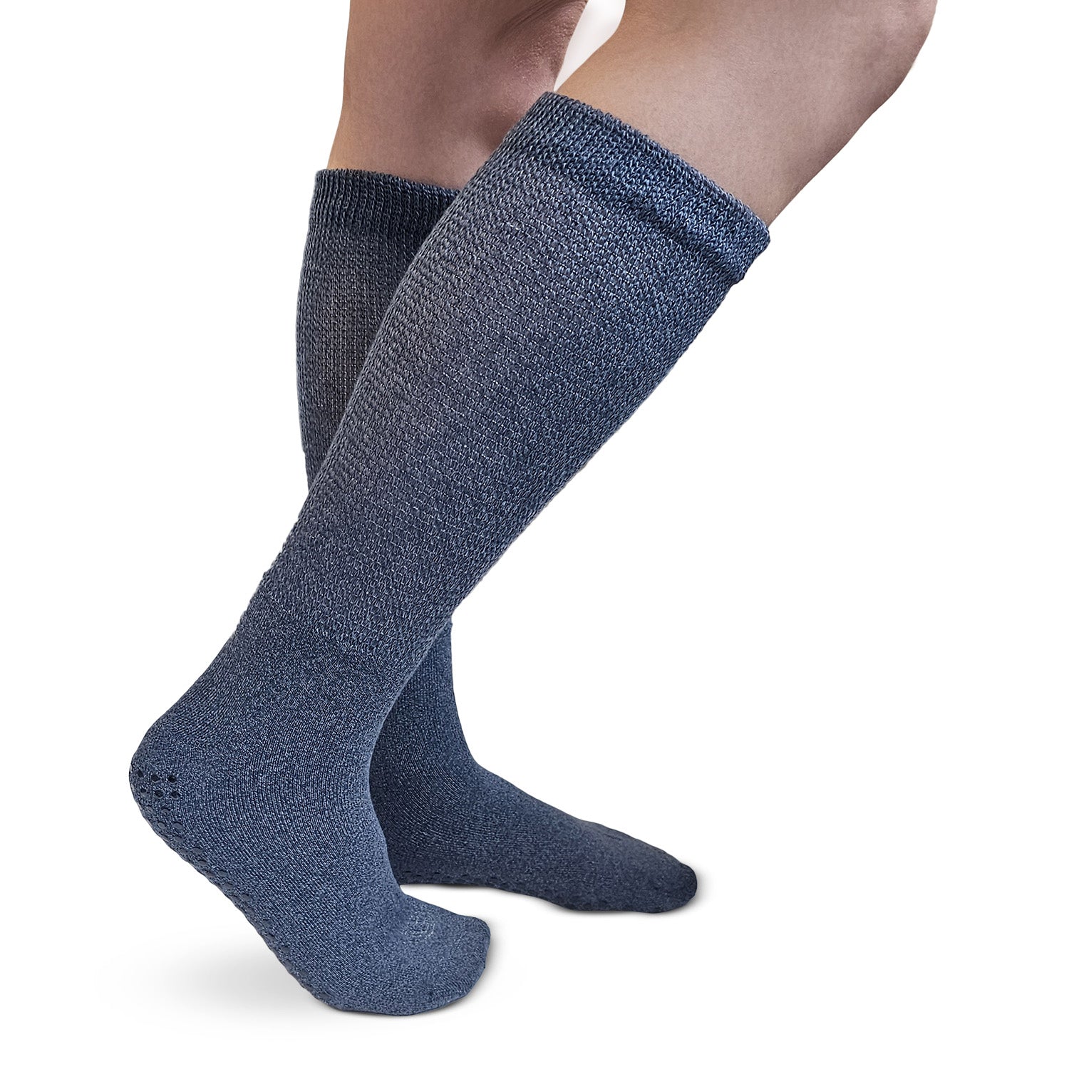 Diabetic Non-Slip Trouser Socks, 3 Pack