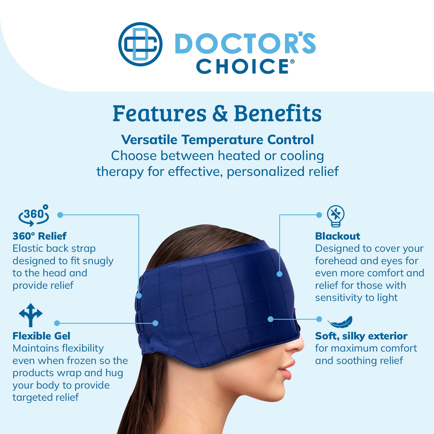 Migraine & Headache Relief Hat – Doctors Choice Socks
