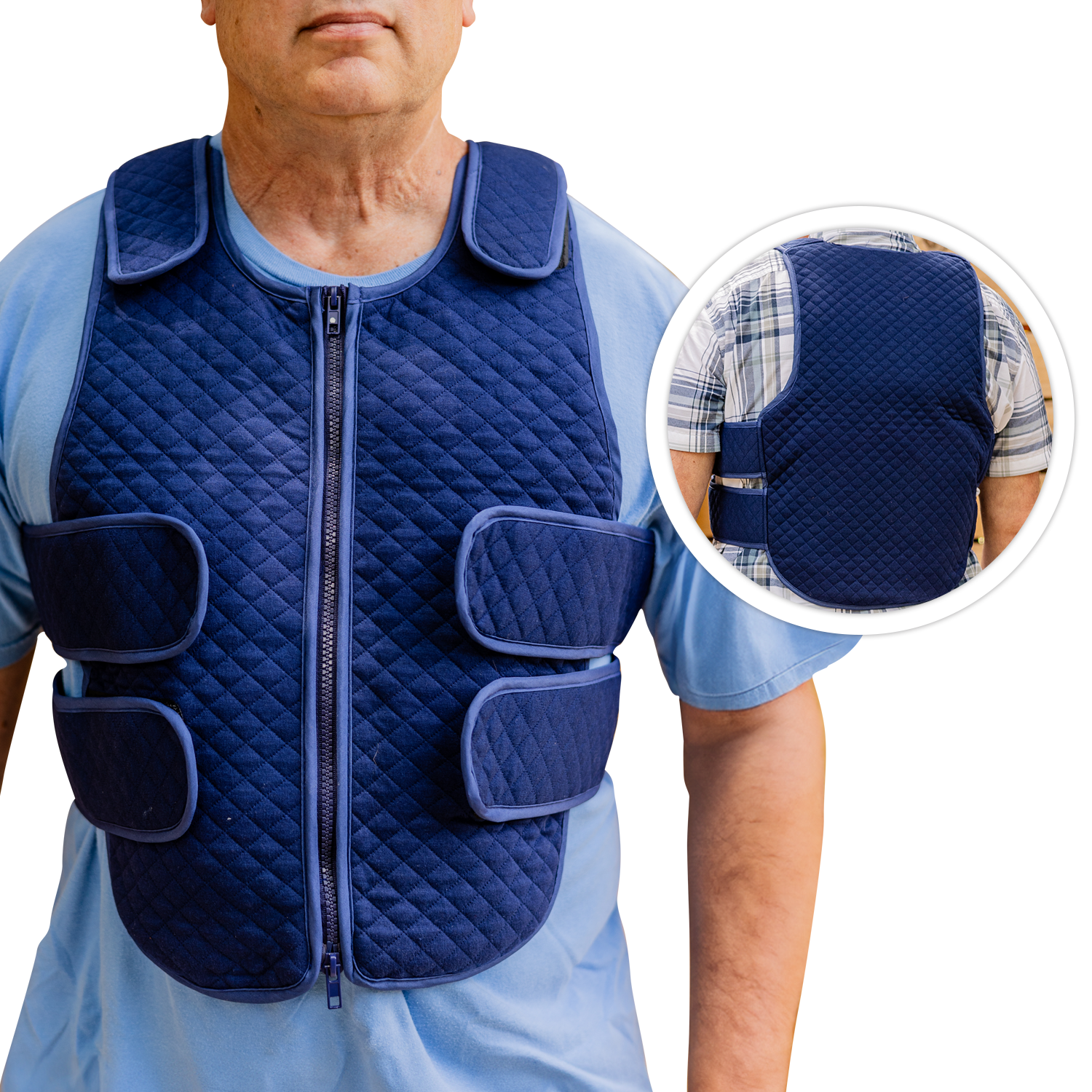 Adjustable Cooling Vest – Doctors Choice Socks Adjustable Cooling Vest – Doctors Choice Socks