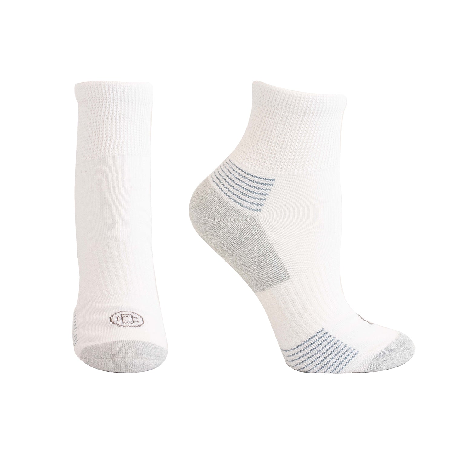 Diabetic Half Cushion Quarter-Length Socks