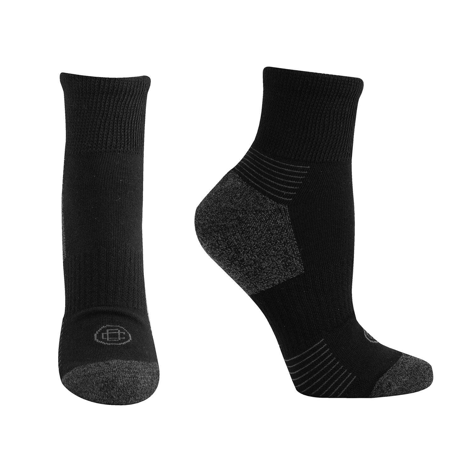 Diabetic Half Cushion Quarter-Length Socks