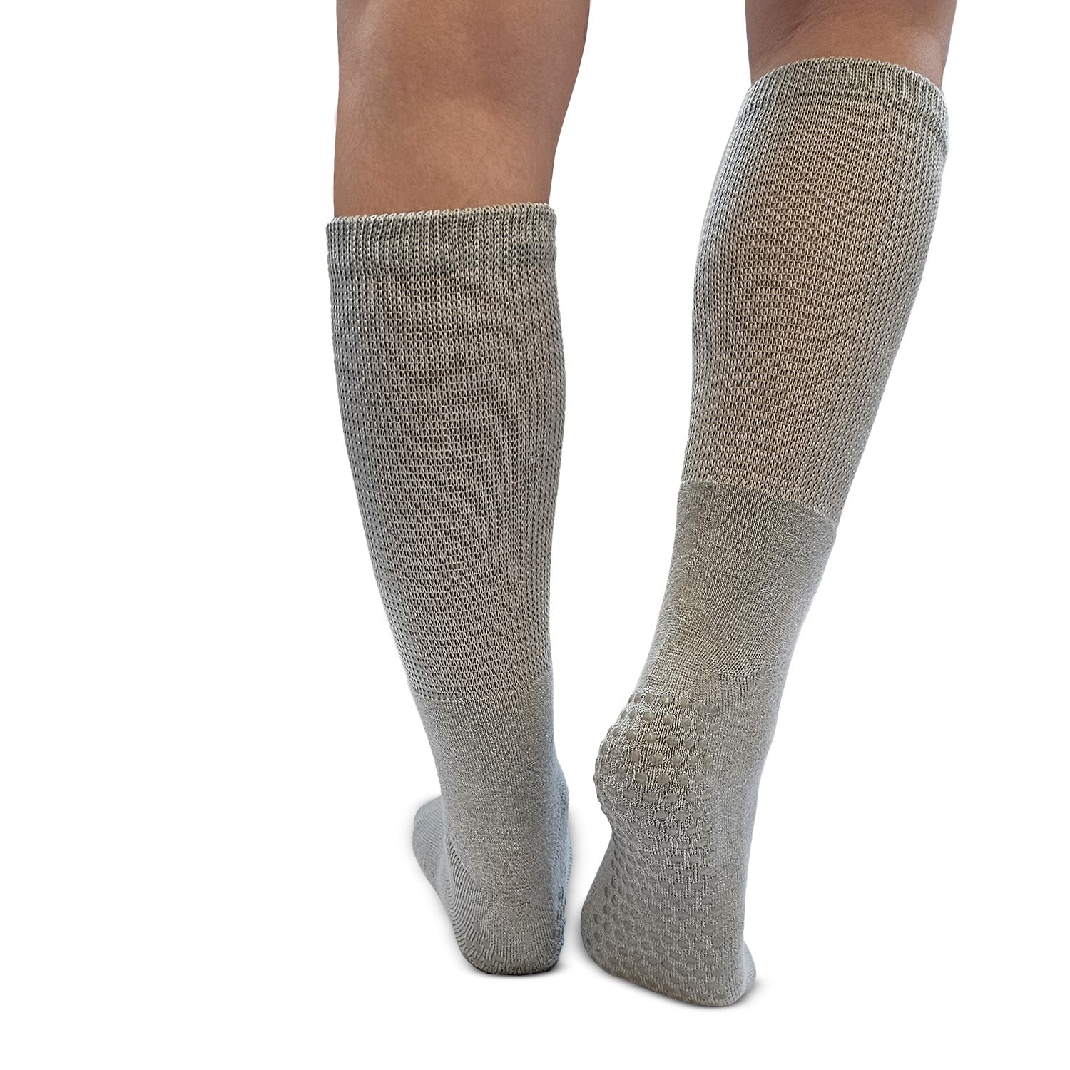 Diabetic Non-Slip Trouser Socks, 3 Pack