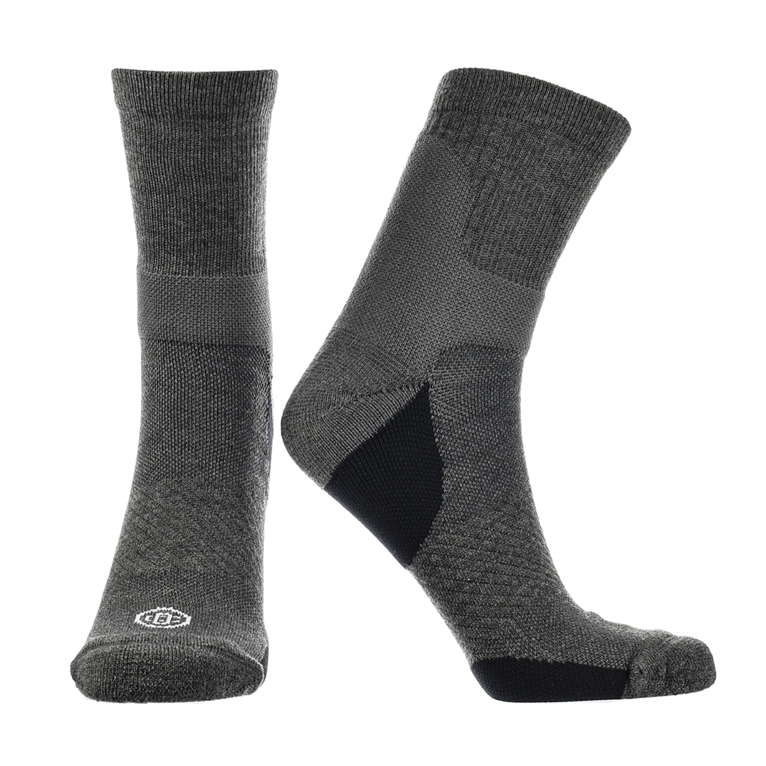 1Pack Black Compression Socks, Compression Running Socks